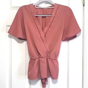 Sienna Sky peplum blouse